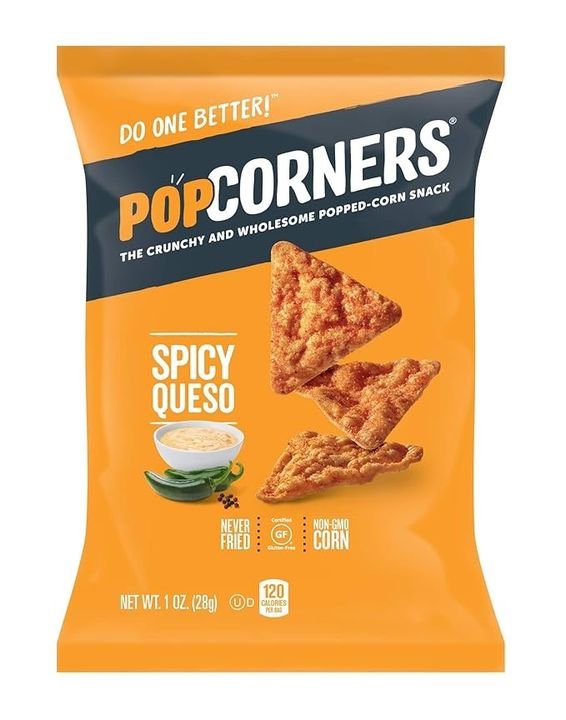 Popcorners Spicy Queso Chips — Simpli Fresh